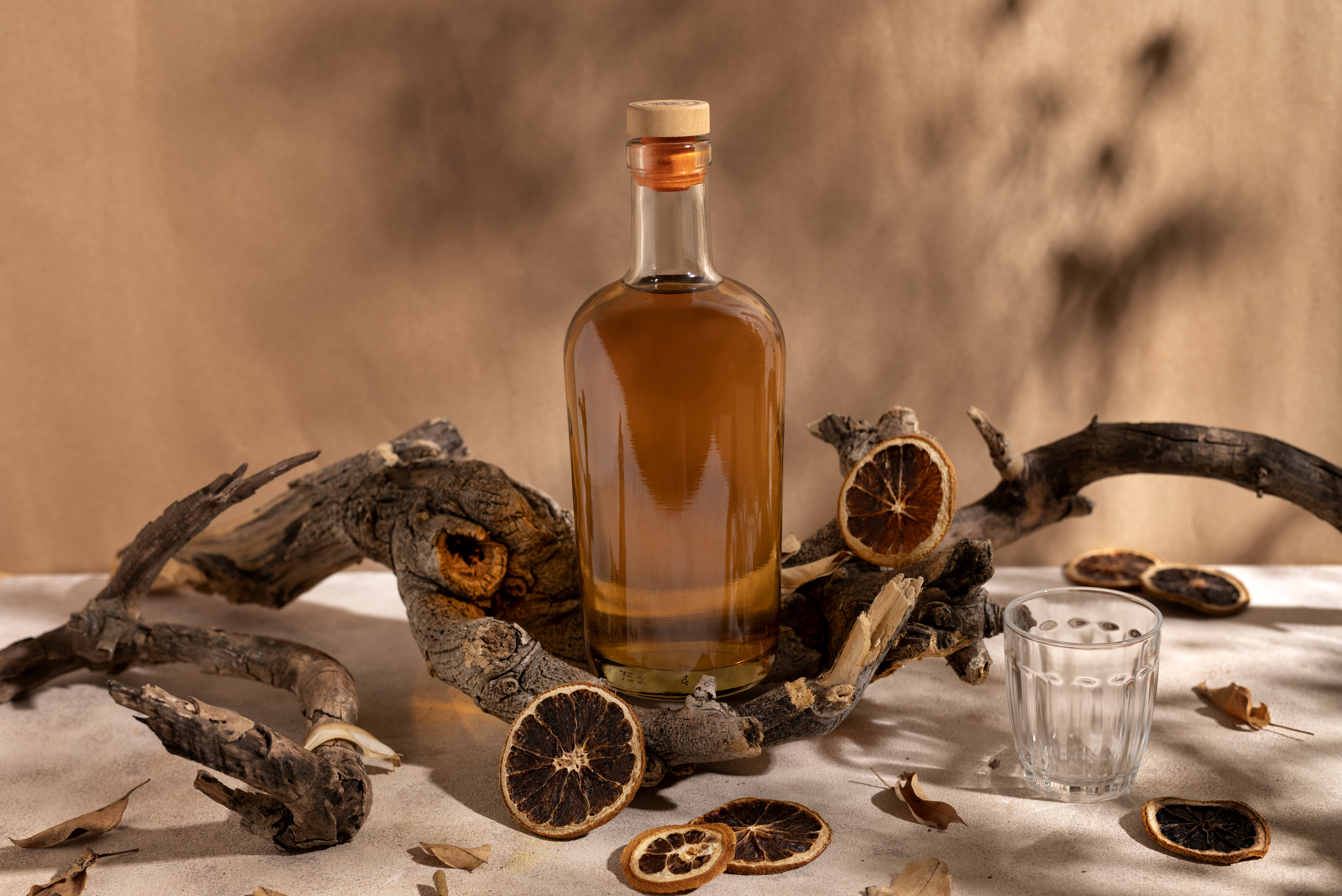 Premium exotic spirit with natural ingredients